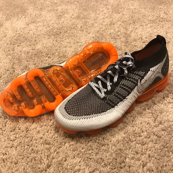 Nike Vapormax Flyknit 2 “Safari” Black White SZ 14 - Picture 1 of 7